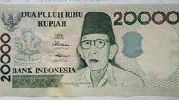 Sebuah uang rupiah pecahan Rp 20.000 tahun 1998 saat ini menjadi perhatian publik. Dalam uang pecahan tersebut, terdapat gambar dewa Hindu yaitu Ganesha dan Mantan Menteri Pengajaran Republik Indonesia bernama Ki Hadjar Dewantara. (dok. Istimewa)