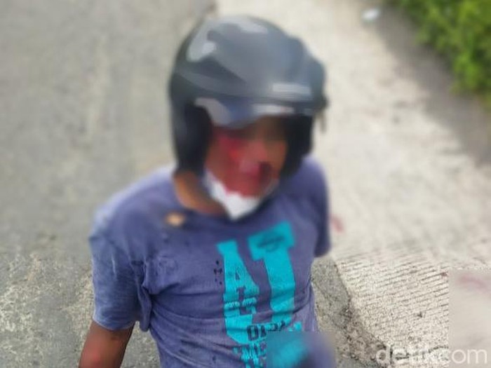 Penjambret Banyuwangi yang digagalkan dengan tendangan oleh wanita