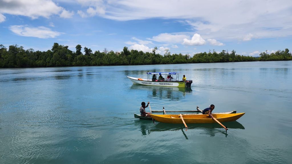 Puskesmas Distrik Seget, Sorong, Papua Barat. (Dok: Pertamina Kilang Internasional)