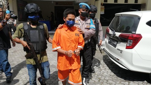 Remaja pencuri motor di Denpasar Utara, Bali.