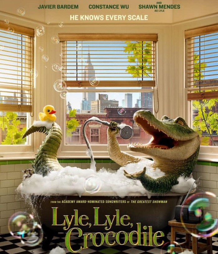 Sinopsis, harga tiket dan jadwal tayang Film Lyle, Lyle, Crocodile di Bioskop di Medan.