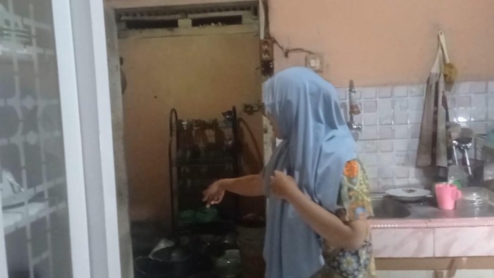 Tabung gas bocor di Cianjur.