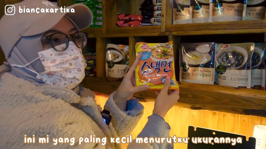 Toko self service di Korea menawarkan ramyeon hingga es krim