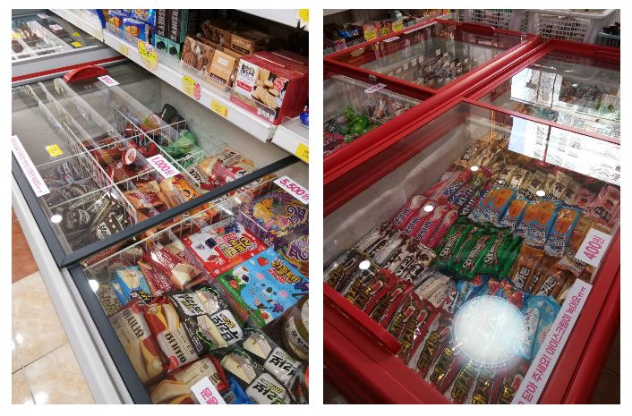 Toko self service di Korea menawarkan ramyeon hingga es krim