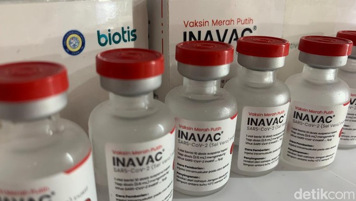 Vaksin Inavac atau Vaksin Merah Putih Unair yang siap digunakan untuk umum