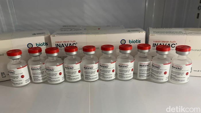 Vaksin Inavac atau Vaksin Merah Putih Unair yang siap digunakan untuk umum