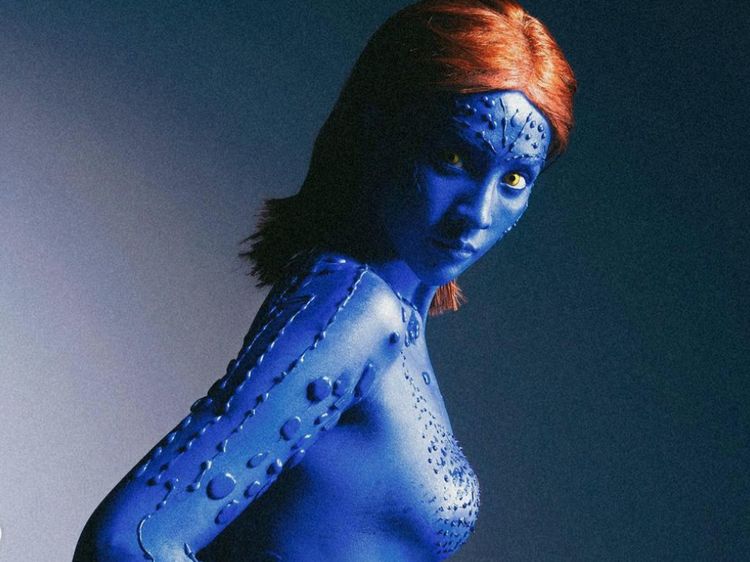Keren Banget! Anya Geraldine Jadi Mystique