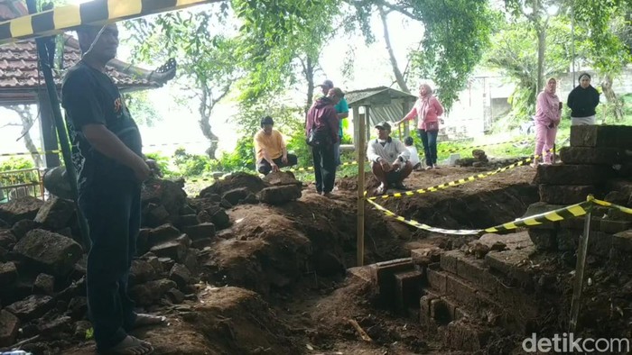 Area tempat candi ditemukan di Pasuruan