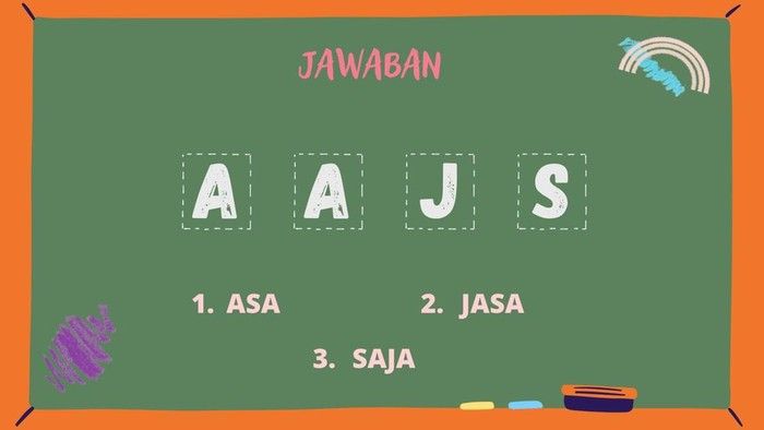 Bisa Jawab Cepat? Teka-teki Silang Ini Harusnya Nggak Bikin Mikir Keras