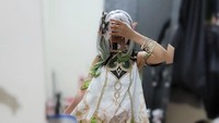 Clarissa Punipun sudah banyak meng-cosplay karakter dari Genshin Impact, mulai dari Ganyu hingga Keqing. Belum lama ini, dia juga meng-cosplay Nahida. (Foto: dok. Instagram @punipun7) 