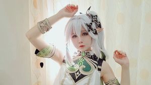 Imutnya Clarissa Punipun Jadi Nahida Genshin Impact