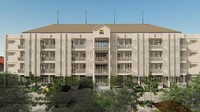 Rusun yang diperuntukkan untuk mahasiswa Poltekkes Yogyakarta tersebut akan dibangun satu tower setinggi empat lantai. Rusun tersebut memiliki 86 unit hunian tipe 24 Panjang.