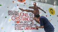 Kampung Piala Dunia ini dibuat secara swadaya oleh warga sekitar dalam rangka menyambut sekaligus memeriahkan Piala Dunia yang akan berlangsung pada tanggal 20 November 2022.
