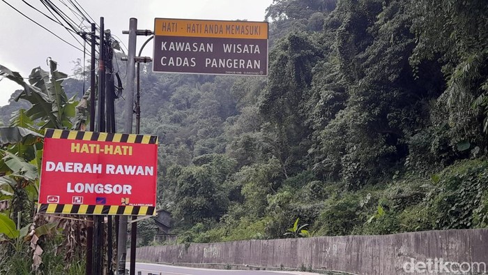 Kawasan wisata Cadas Pangeran di Sumedang