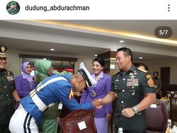 Haru dan Bangga KSAD Dudung Bawa Putra Jadi Taruna Temui Jenderal Andika
