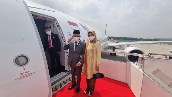 Maruf Amin bertolak ke Abu Dhabi