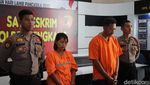 Tampang Pasutri Pembunuh Sadis ODGJ demi Klaim Asuransi di Bengkalis