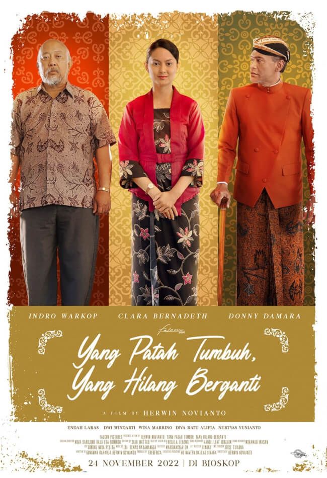 Poster film yang tayang di bulan November 2022.