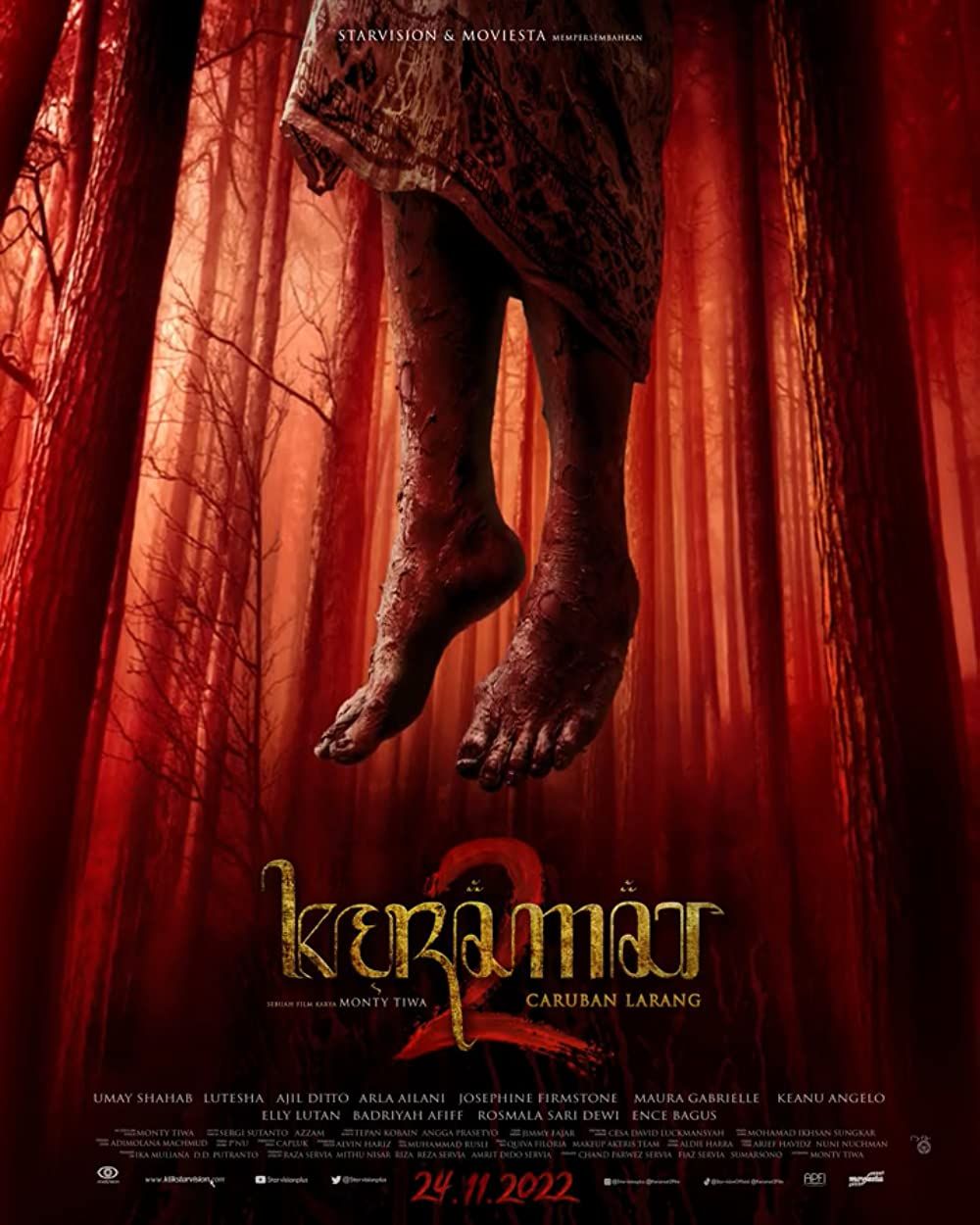 Poster film yang tayang di bulan November 2022.