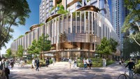Dengan luas 1,6 juta kaki persegi, gedung pencakar langit ini dirancang oleh Skidmore, Owings & Merrill (SOM), arsitek AS perancang Burj Khalifa Dubai, gedung tertinggi di dunia. Foto: Dok. SOM/Bezier