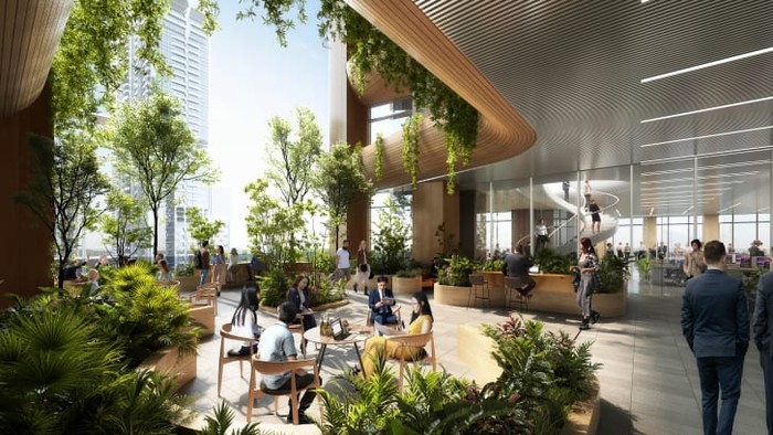 Render Desain Gedung 8 Shenton Way di Singapura Render Desain Gedung 8 Shenton Way di Singapura