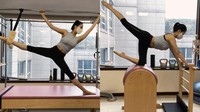 Langkah pertama, yakni olahraga. Kang So-Ra menyarankan untuk melakukan olahraga balet atau pilates. Kedua jenis olahraga tersebut dipercaya dapat membentuk otot dengan cepat. (Foto: Instagram @reveramess_)