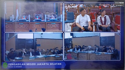 Sidang lanjutan Ferdy Sambo dan Putri Candrawathi di PN Jaksel (Wilda-detikcom)