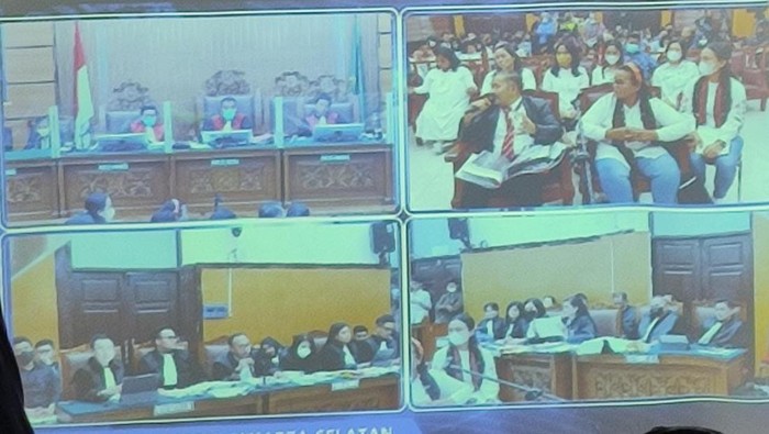 Sidang lanjutan Ferdy Sambo dan Putri Candrawathi di PN Jaksel (Wilda-detikcom)