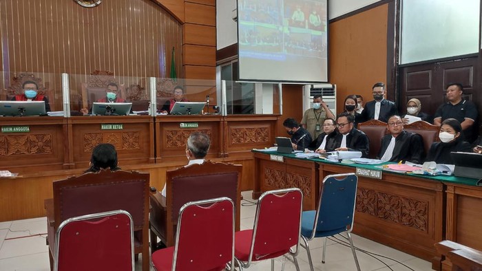 Sidang lanjutan Ferdy Sambo dan Putri Candrawathi di PN Jaksel (Wilda-detikcom)