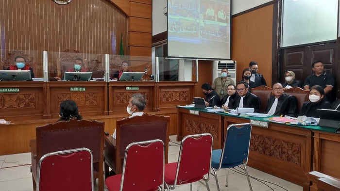 Sidang lanjutan Ferdy Sambo dan Putri Candrawathi di PN Jaksel (Wilda-detikcom)