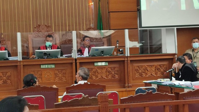 Sidang lanjutan Ferdy Sambo dan Putri Candrawathi di PN Jaksel (Wilda-detikcom)