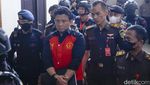 Tatapan Ferdy Sambo saat Tiba di PN Jaksel