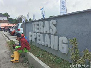 Sudah Cantik, Teras Cipelang Herang Sukabumi Malah Rusak Lagi