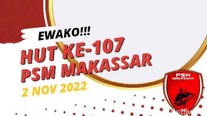 Twibbon HUT PSM Makassar
