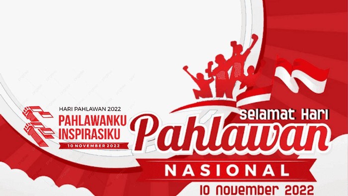 40 Twibbon Hari Pahlawan 2022: Link Download dan Cara Pakai