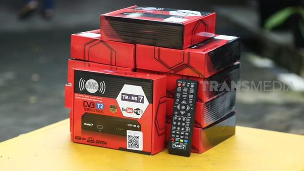 Alat Set Top Box dari Trans7 digital. (Dok. Trans7)