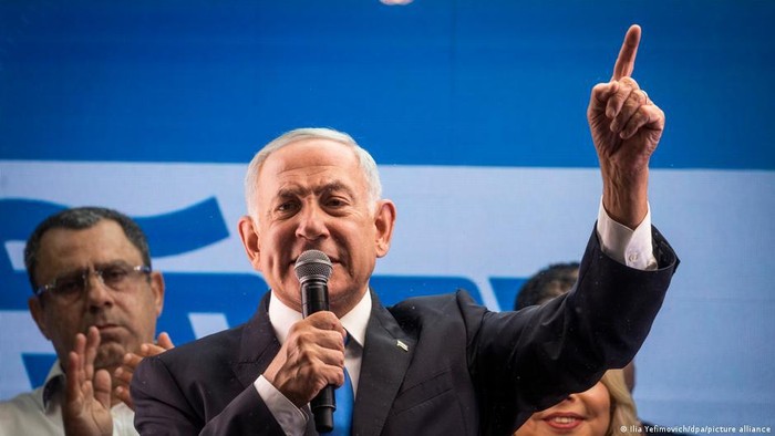 Aliansi Ultrakanan Pimpinan Benjamin Netanyahu Menang di Pemilu Israel