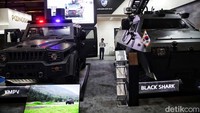 Beragam alat utama sistem senjata atau alutsista dipamerkan di Indo Defence 2022.