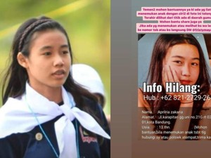 ABG Bandung yang Hilang Usai Pamit Beli Seblak Ditemukan