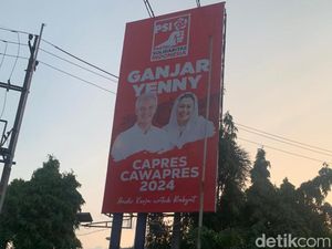 Masif Pasang Baliho Ganjar-Yenny, PSI Jatim Bantah Colong Start Kampanye