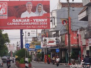 Baliho Ganjar-Yenny di Kota Blitar Disoal, Pemkot: Harusnya Konsultasi Dulu