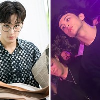 Mark NCT dikenal dengan imej imut saat berada di depan kamera. Namun dalam kehidupan nyata, dia terlihat lebih dingin. Foto: dok. Dispatch, dok. Twitter @watermorkmelonn