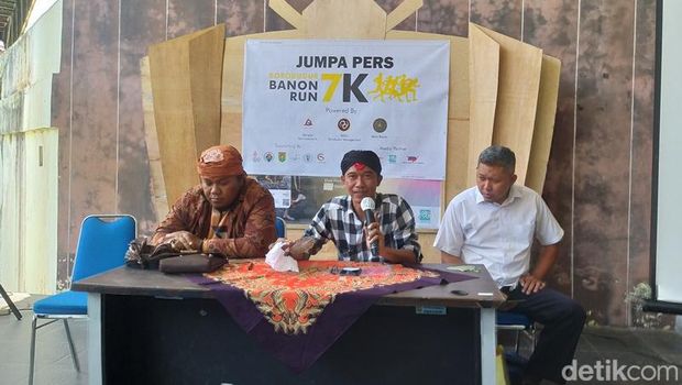 Jumpa pers Borobudur Banon Run 7K di TIC Kabupaten Magelang.