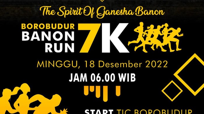 Borobudur Banon Run 7k.