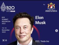 Elon Musk Bakal Hadiri Hajatan B20 Summit Di Bali