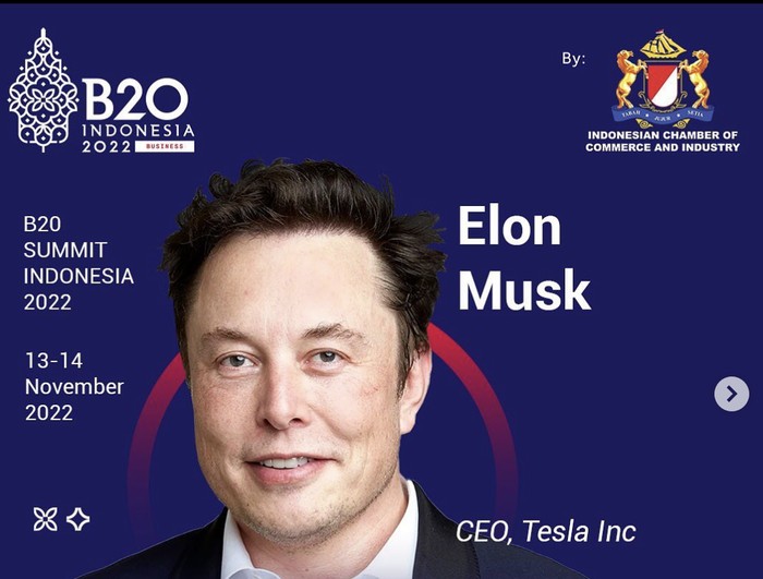 Elon Musk ke Bali