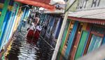 Foto Udara Banjir di Kalimantan Tengah