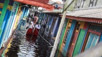 Sebanyak 19,990 KK atau 66,432 jiwa terdampak musibah banjir ini.