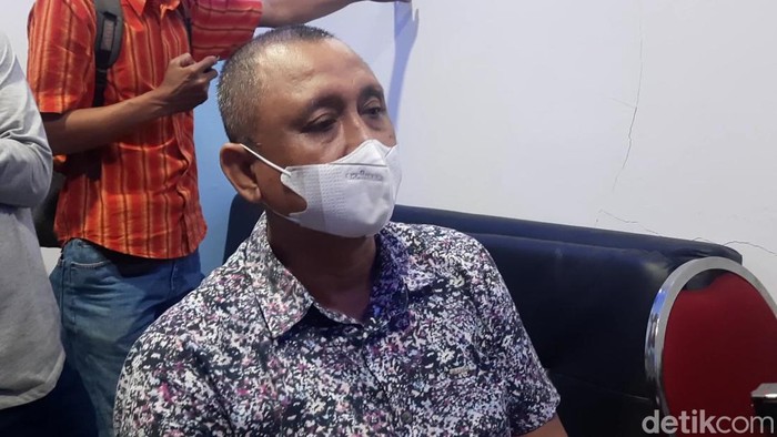 GN, pria yang menampar sopir di Palembang, Sumsel.