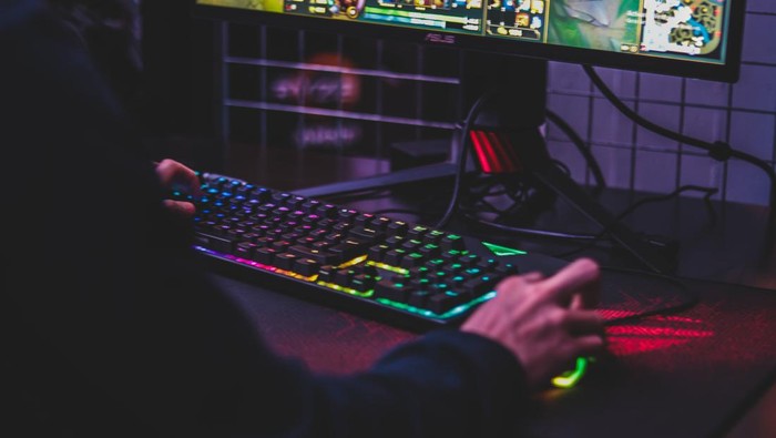 Ilustrasi gamers.
